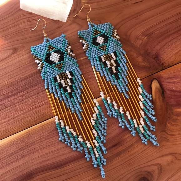Handmade SW Tassel Earrings! - Picture 3 of 5